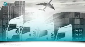 Transport mediums: plane, cargo, truck.