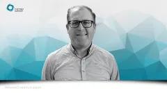 Adam Grimshaw (Teal Background)